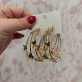 Triple Butterfly Hoop