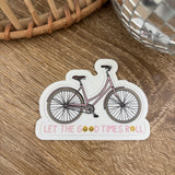 Let the Good Times Roll Sticker