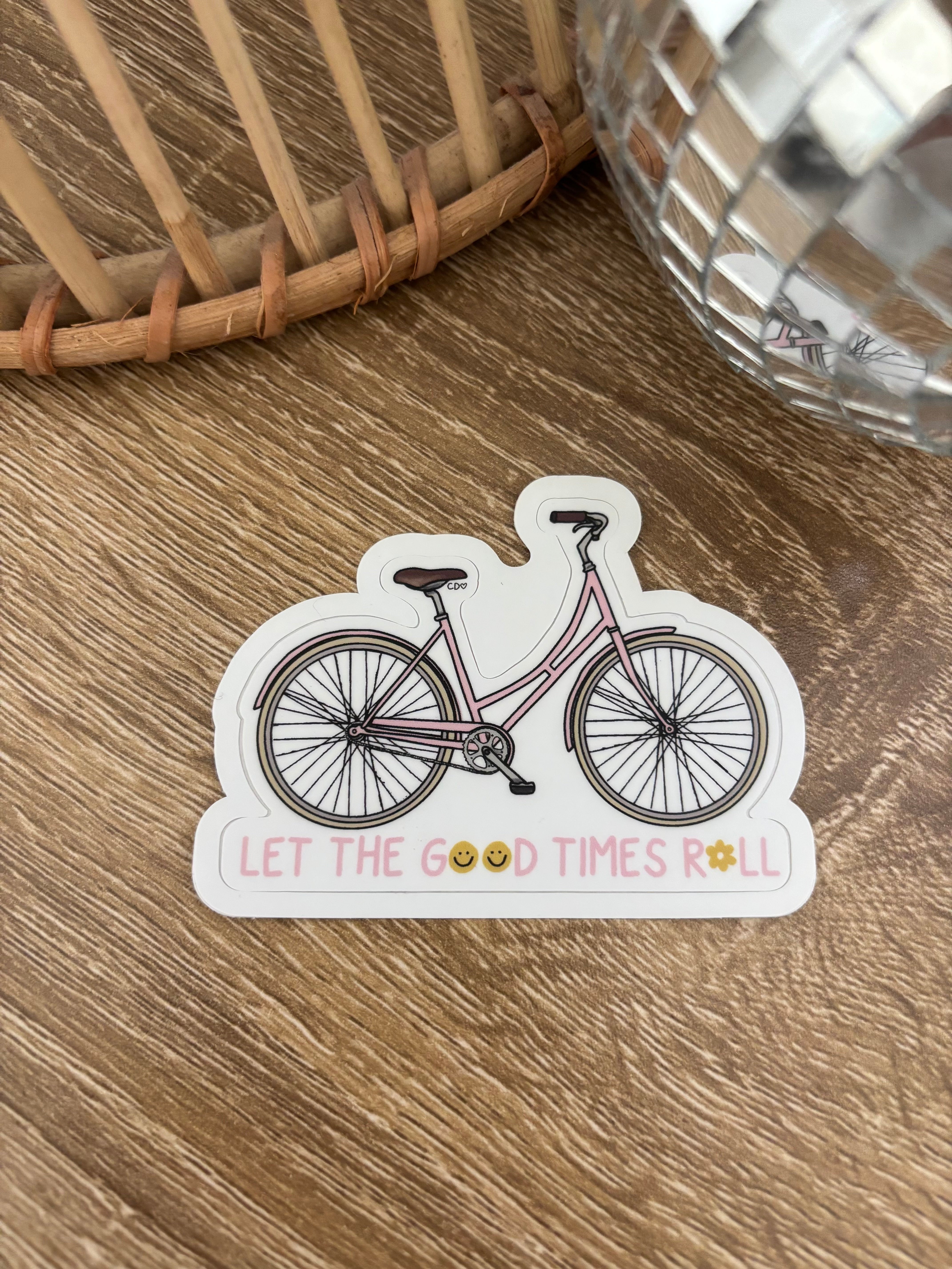 Let the Good Times Roll Sticker