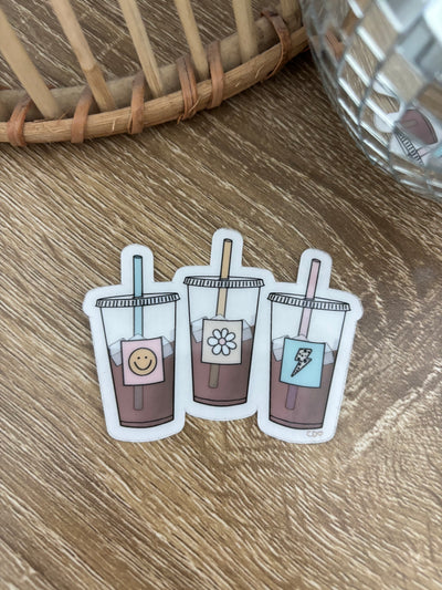 Iced Coffee Sticker