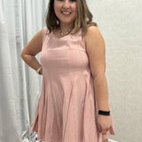 Pleated Romper
