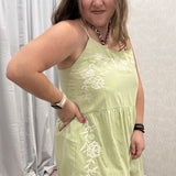 Samantha Embroidered Romper
