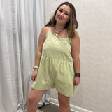 Samantha Embroidered Romper