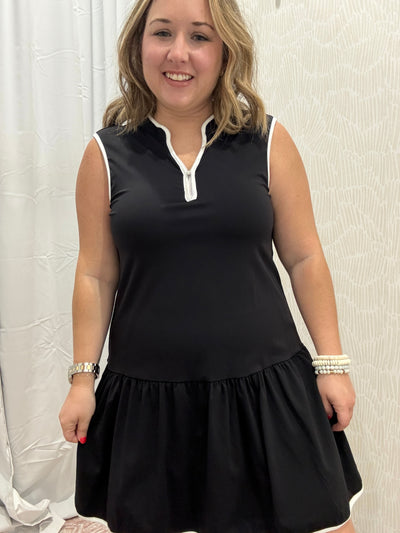 Vanessa Athletic Quarter Zip Dress