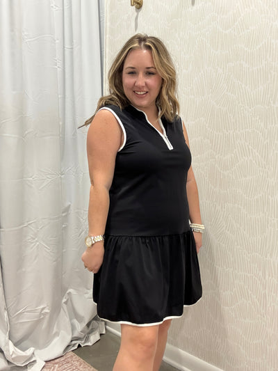 Vanessa Athletic Quarter Zip Dress