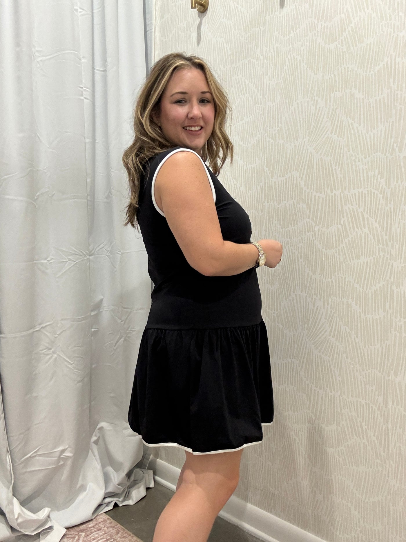 Vanessa Athletic Quarter Zip Dress