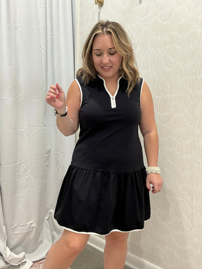 Vanessa Athletic Quarter Zip Dress