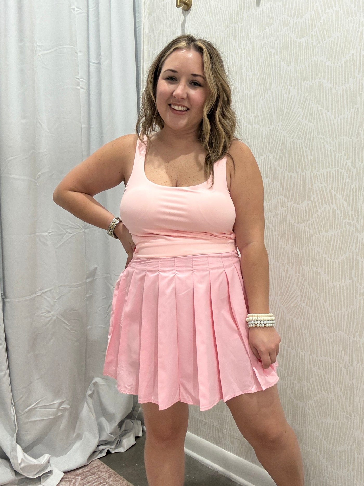 Penelope Pleated Athletic Dress