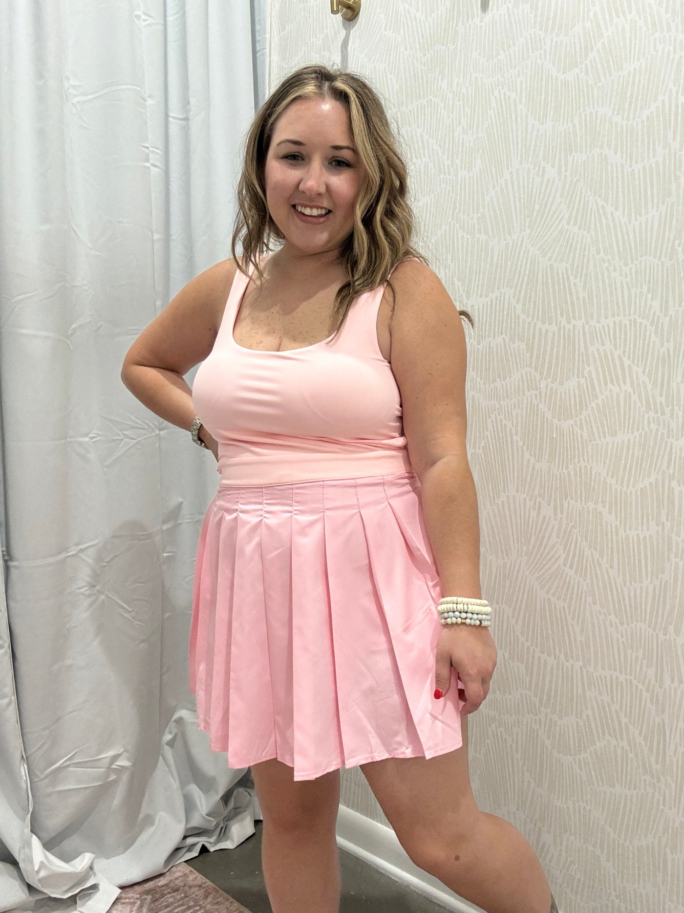 Penelope Pleated Athletic Dress