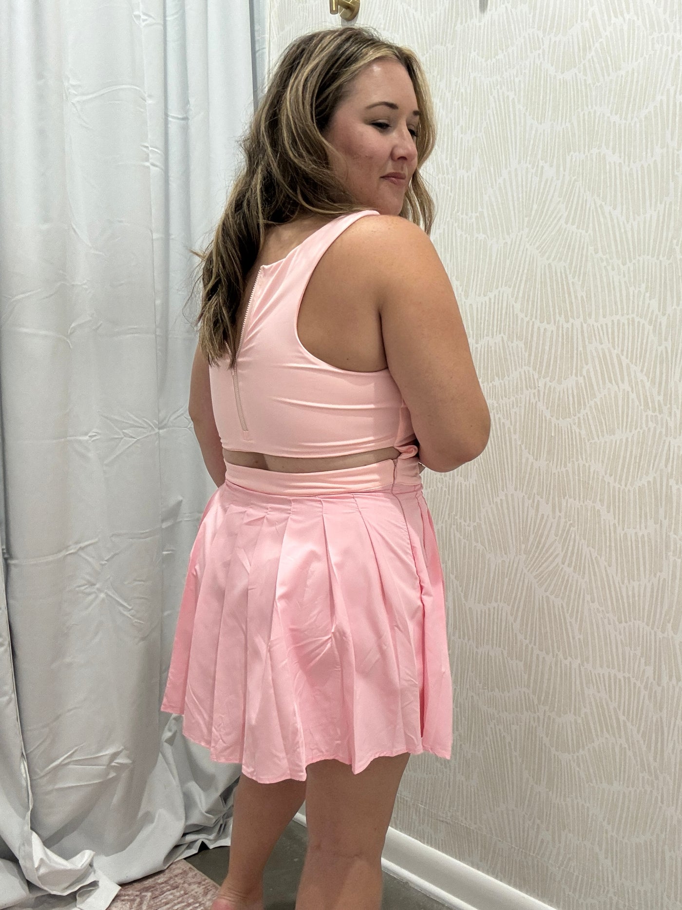 Penelope Pleated Athletic Dress