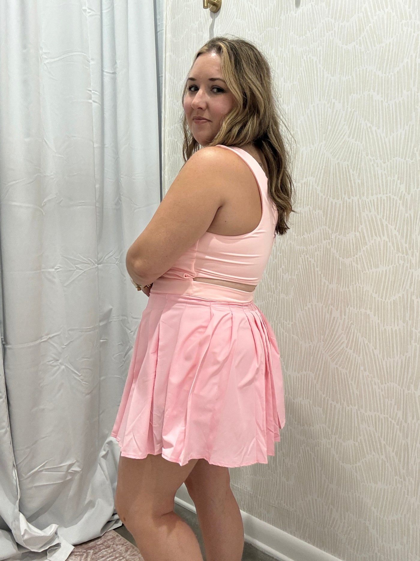 Penelope Pleated Athletic Dress