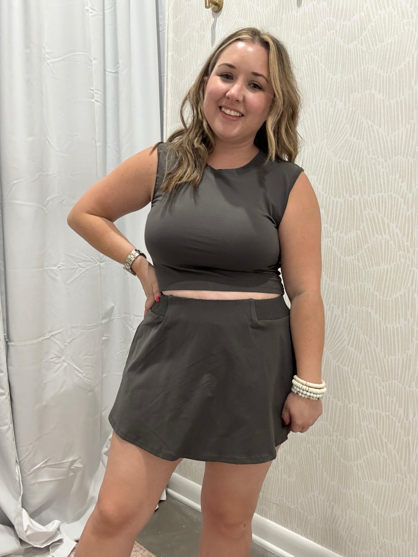 Kadence Knit Athletic Skort
