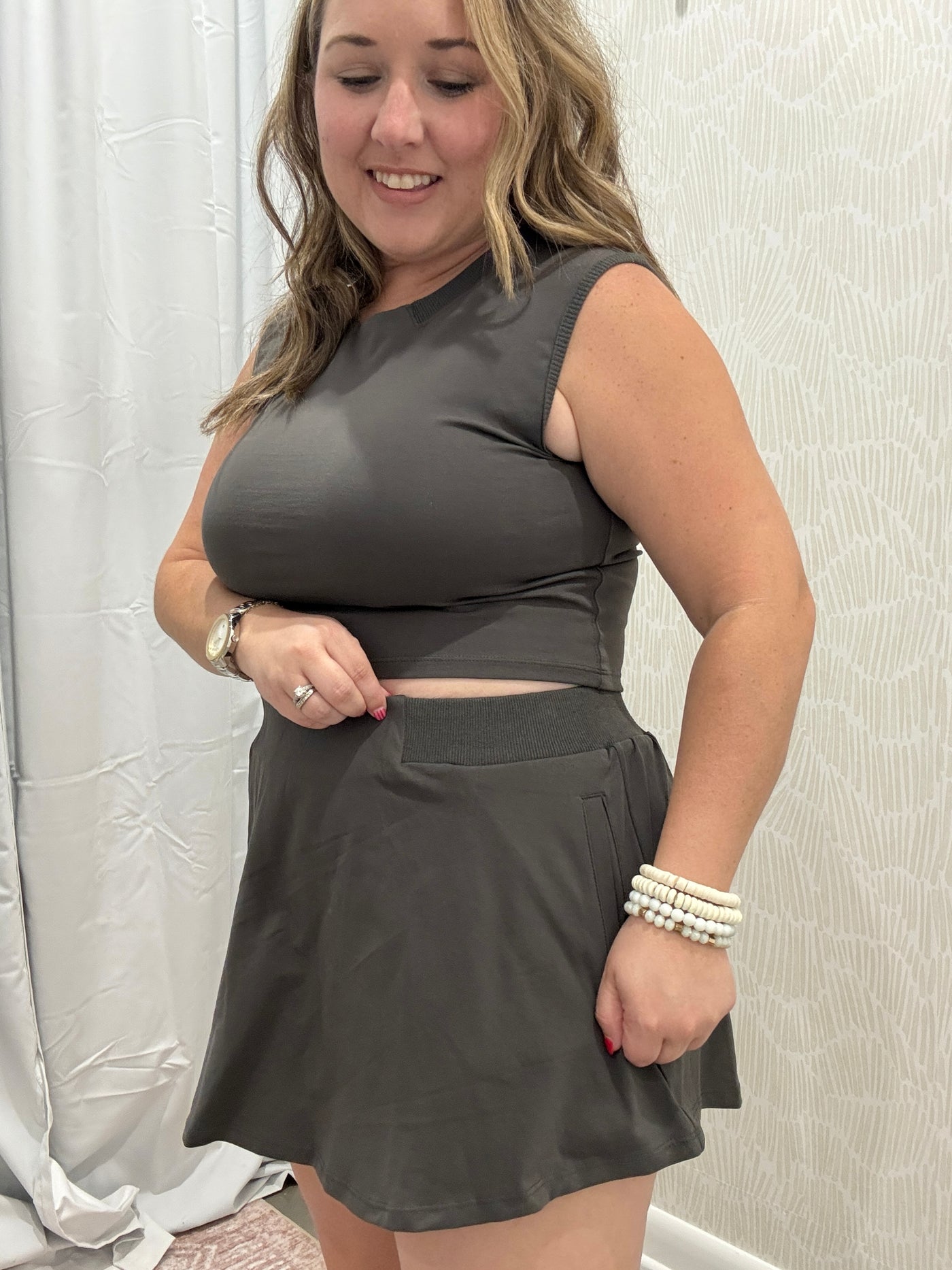 Kadence Knit Athletic Skort