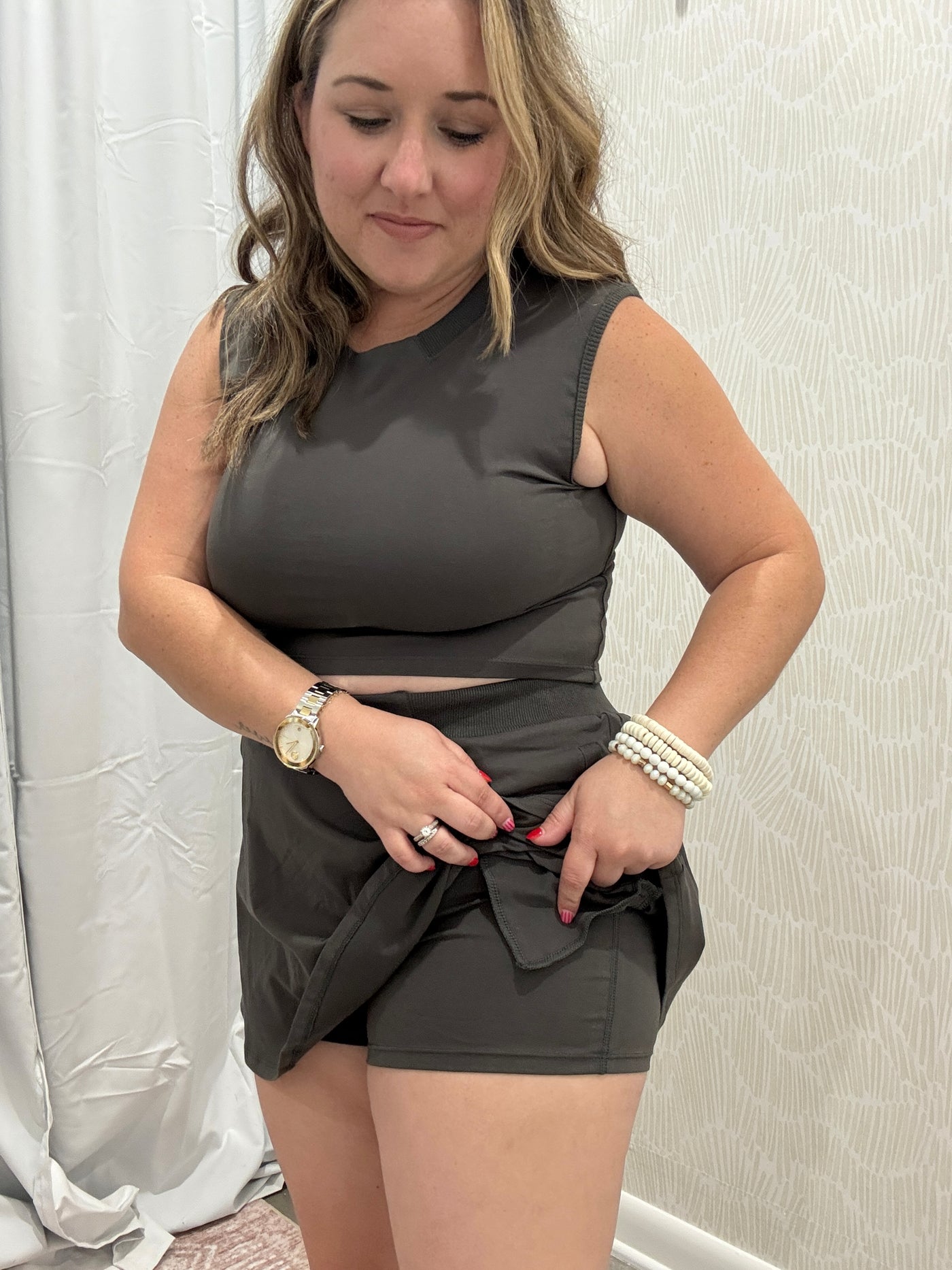 Kadence Knit Athletic Skort