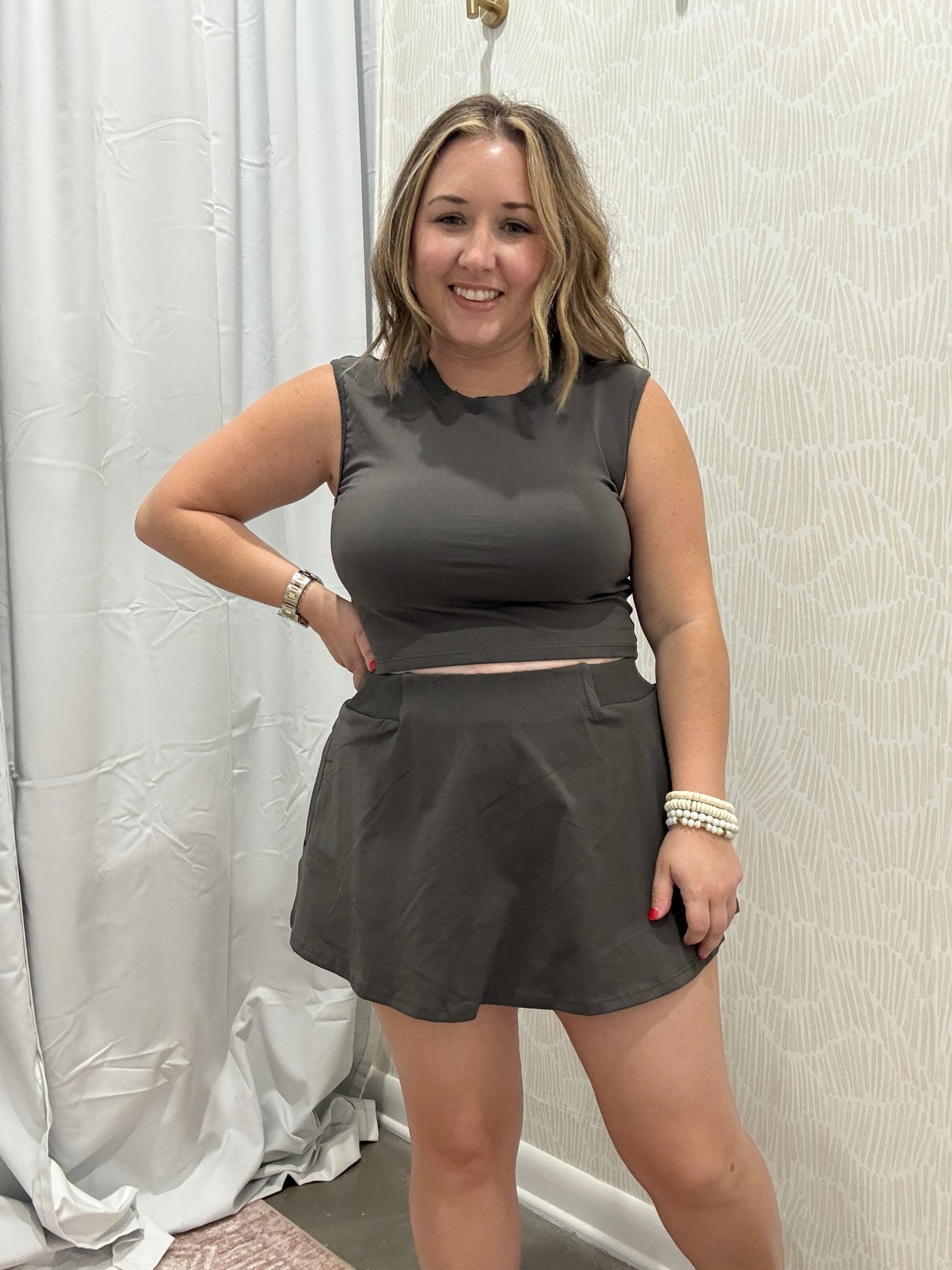 Kadence Knit Athletic Skort