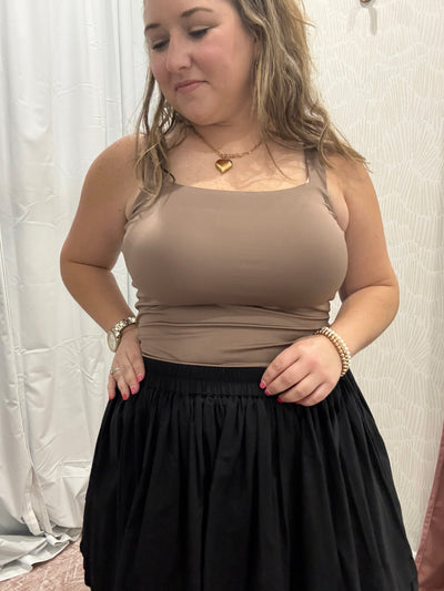 Sophie Square Neck Knit Top