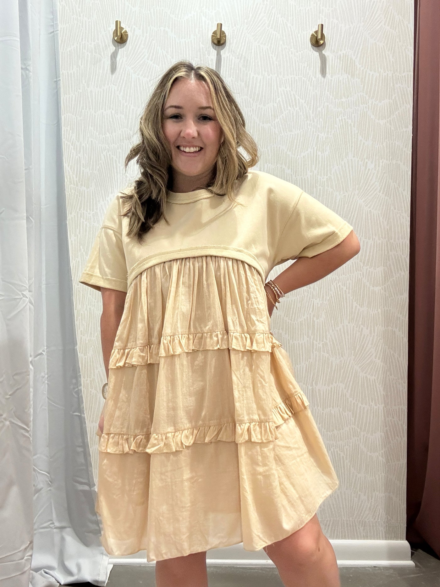 Layne Ruffle Babydoll Dress