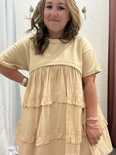 Layne Ruffle Babydoll Dress