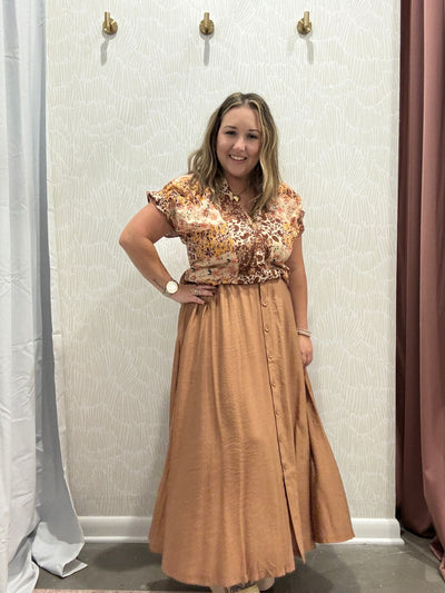 Lorelei Flutter Sleeve Blouse