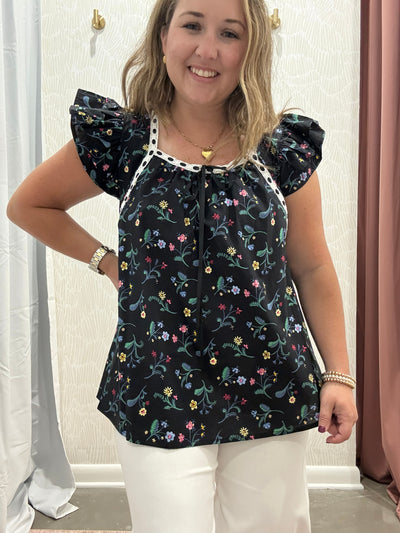 Allegra Floral Blouse