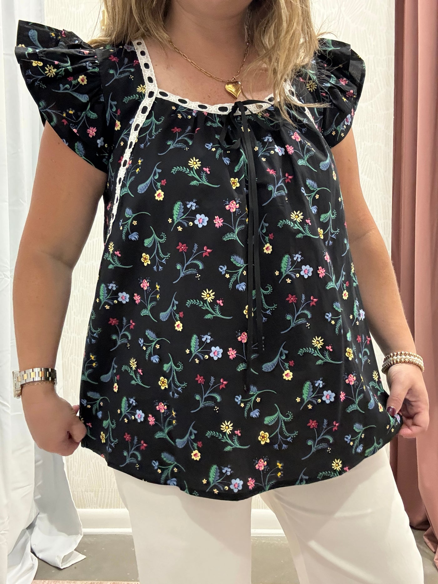 Allegra Floral Blouse