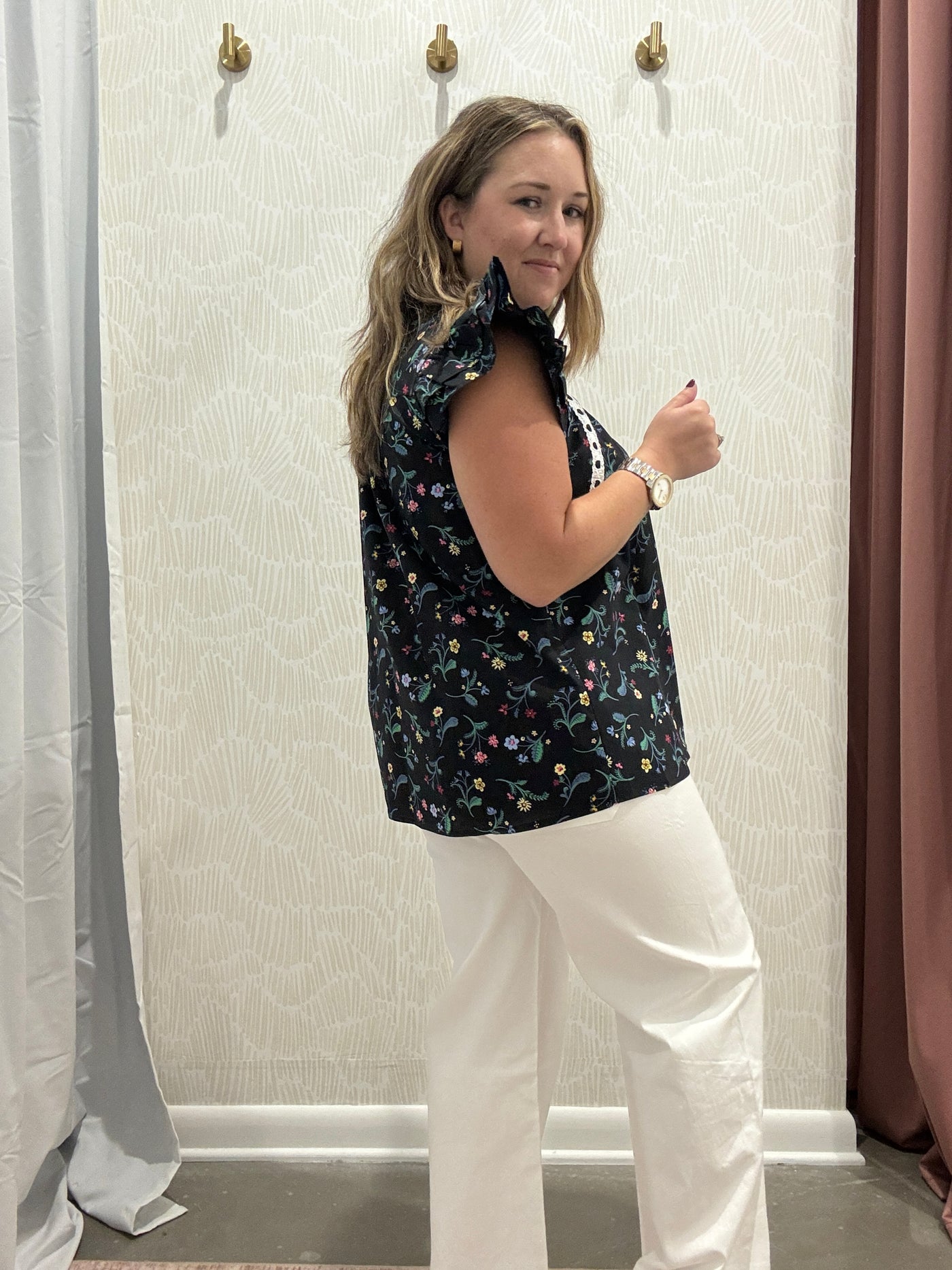 Allegra Floral Blouse