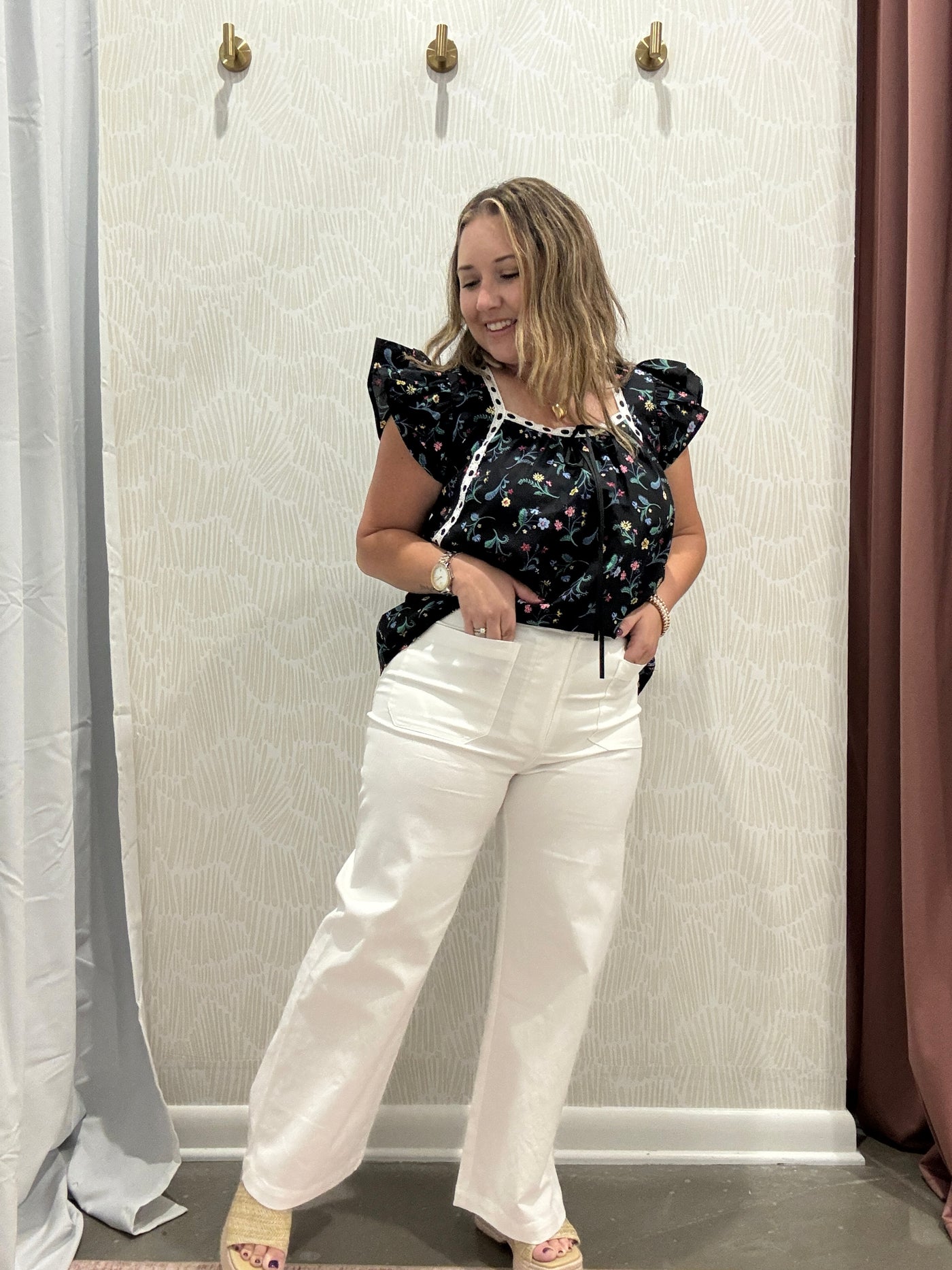 Allegra Floral Blouse