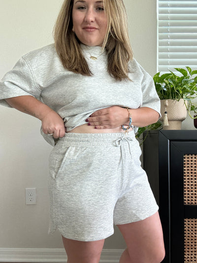 Scuba Dolphin Shorts | Heather Grey