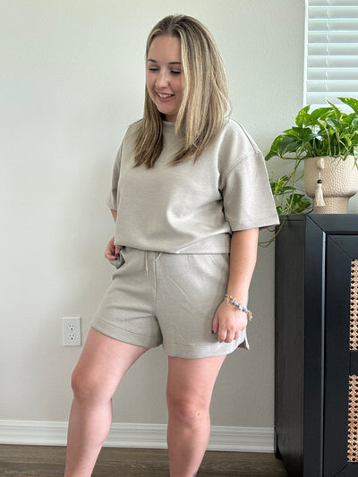 Scuba Dolphin Shorts | Ash Mocha