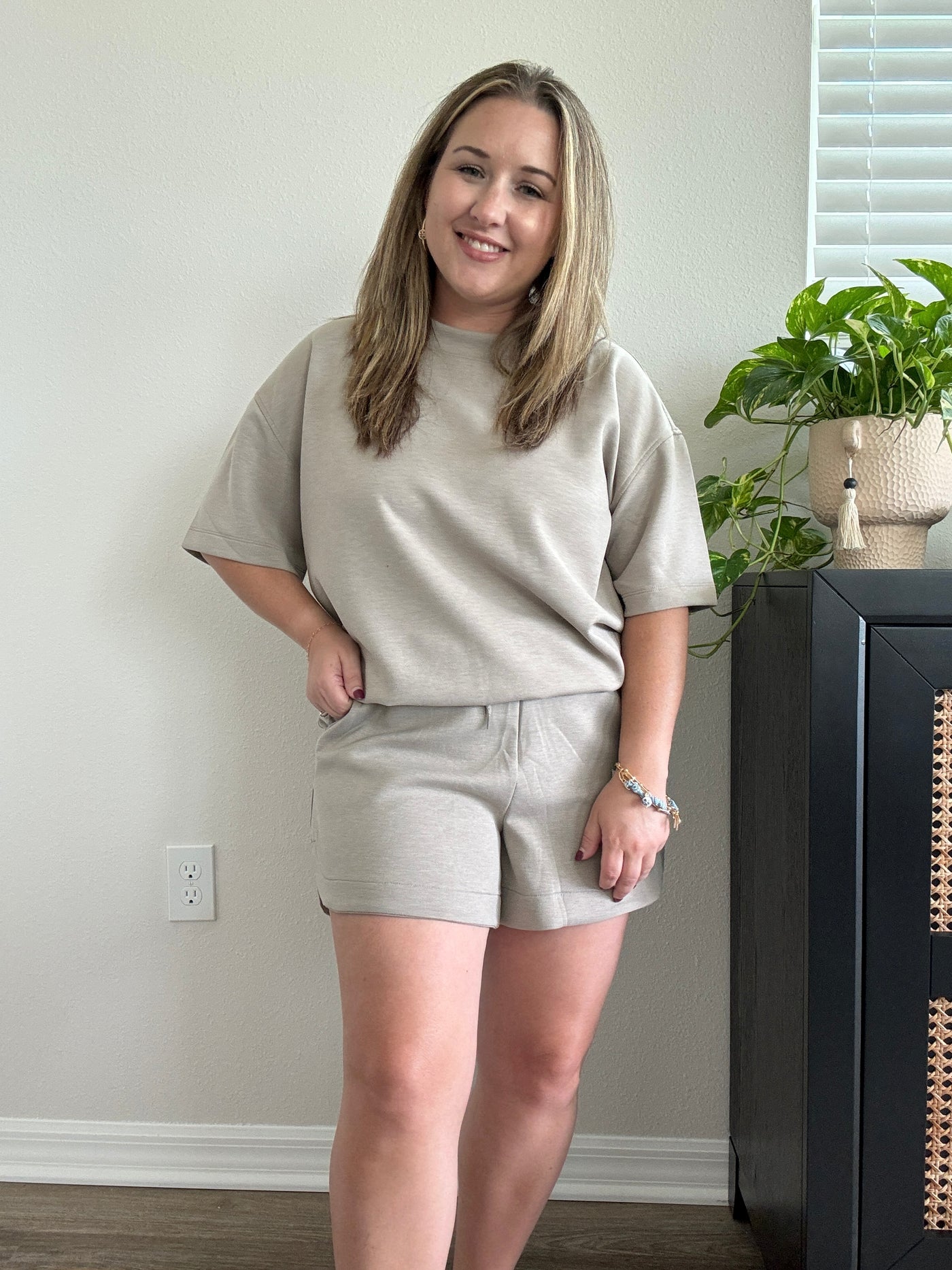Scuba Dolphin Top | Ash Mocha