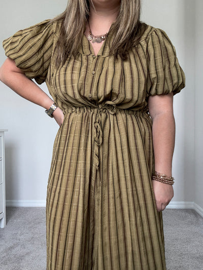 Effie Puff Sleeve Dress