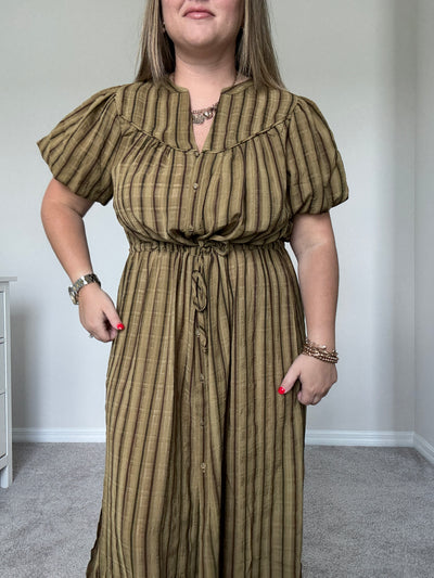Effie Puff Sleeve Dress