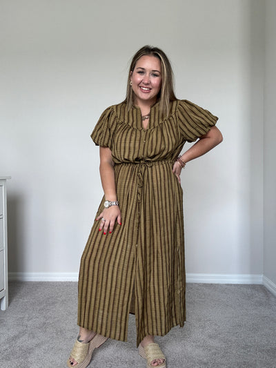 Effie Puff Sleeve Dress