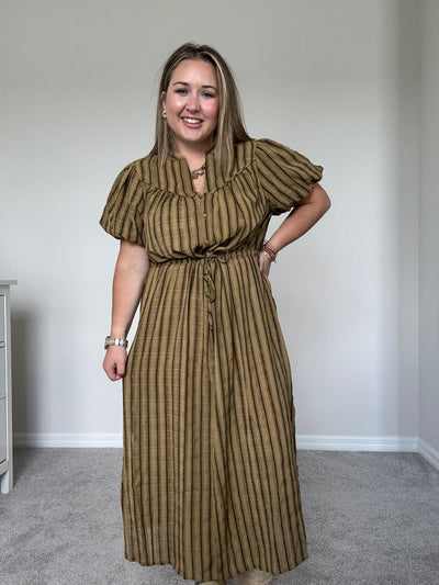 Effie Puff Sleeve Dress