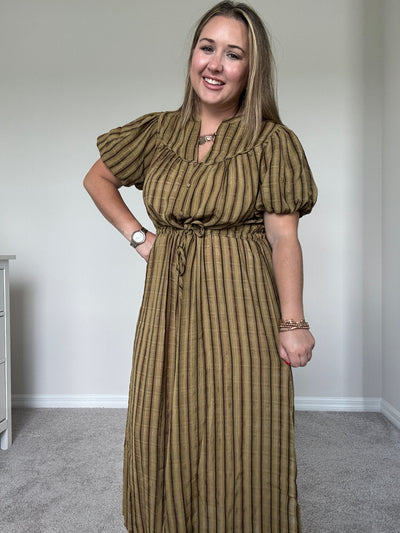 Effie Puff Sleeve Dress