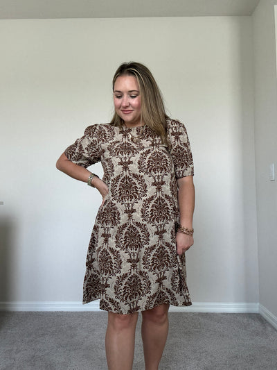 Etta Short Sleeve Mini Dress
