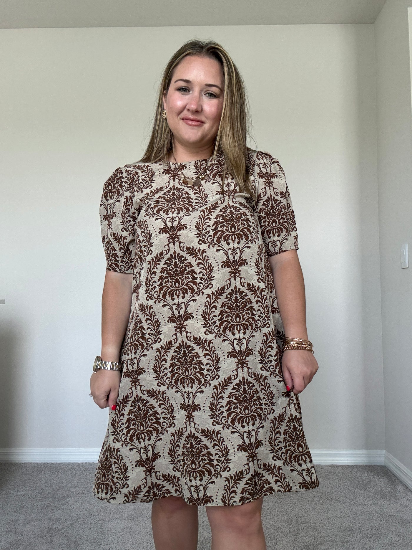 Etta Short Sleeve Mini Dress