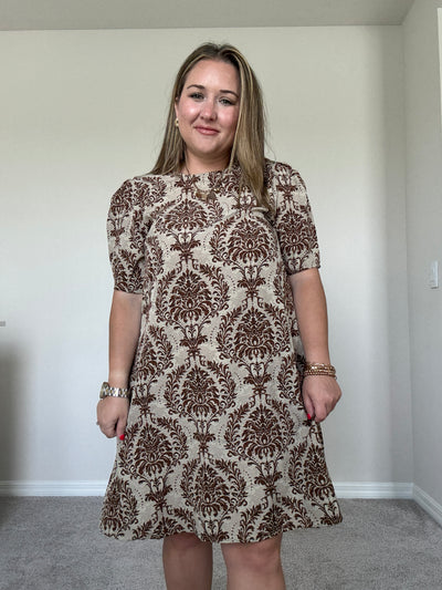 Etta Short Sleeve Mini Dress