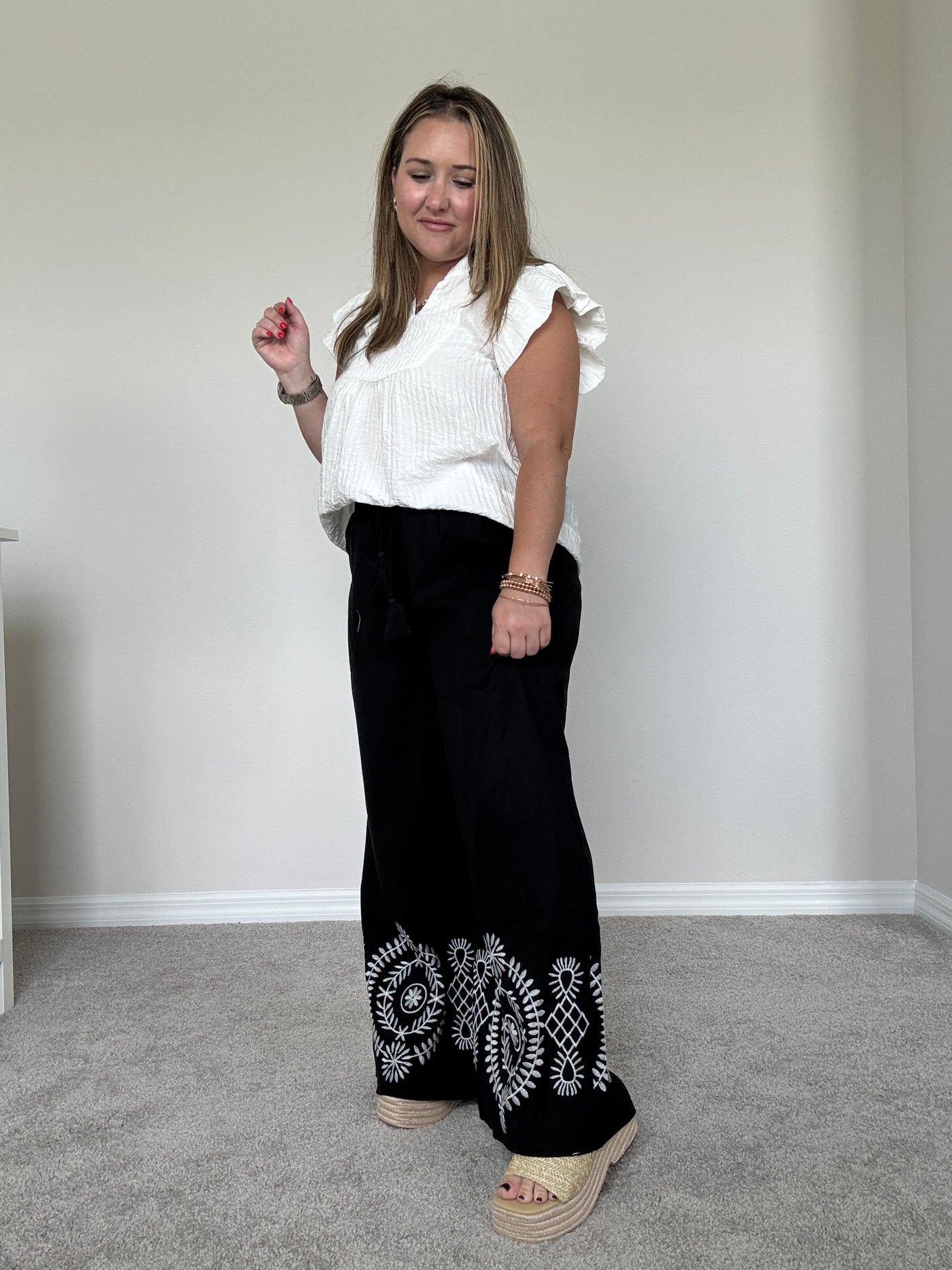 Noah Embroidered Pants