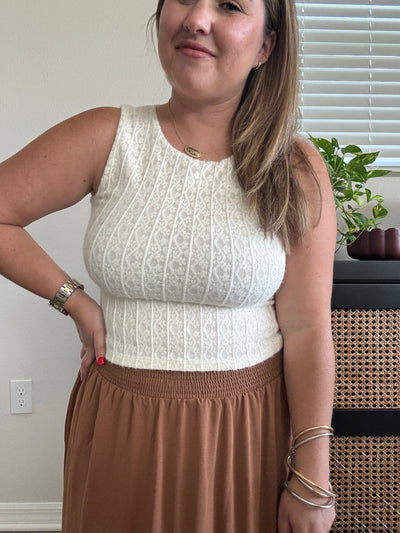 Erika Round Neck Knit Top