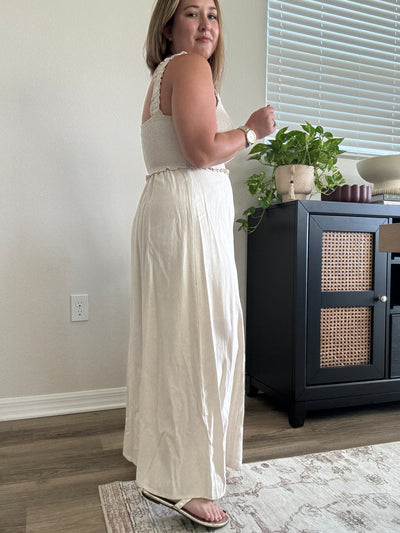 Mabel Smocked Midi Dress