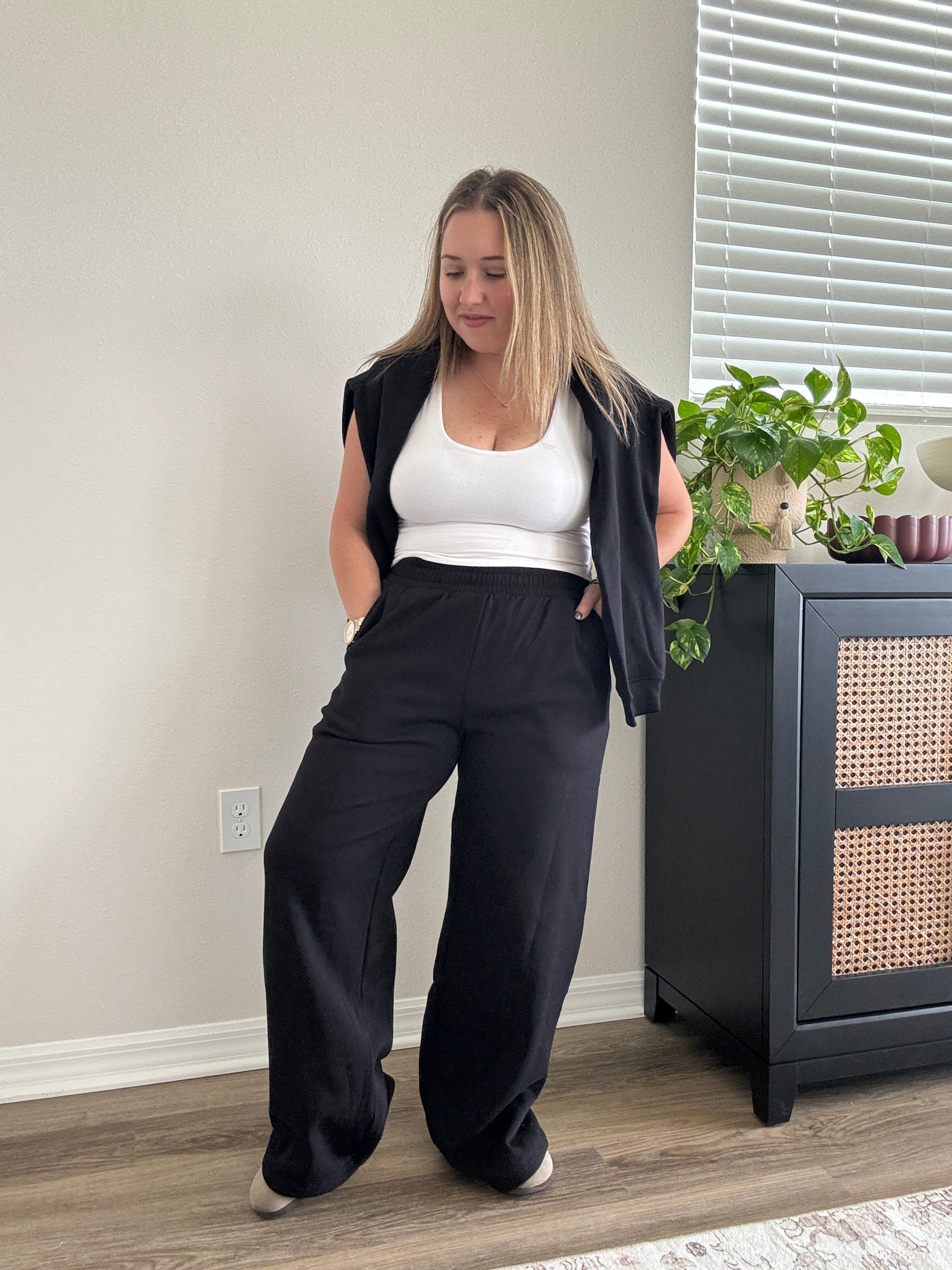 Fleece Sweatpants | Black