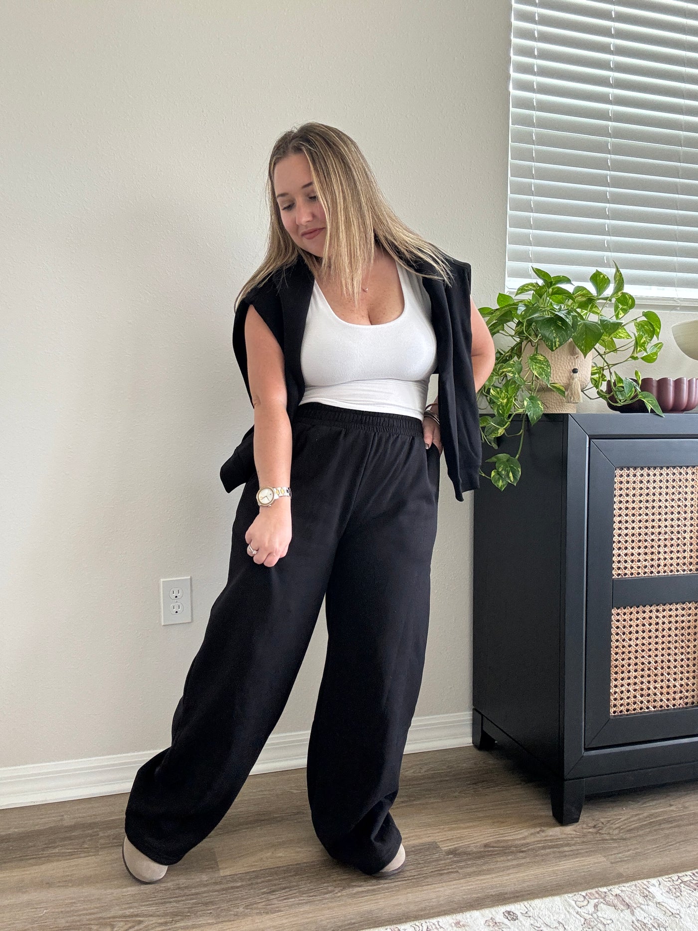 Fleece Sweatpants | Black