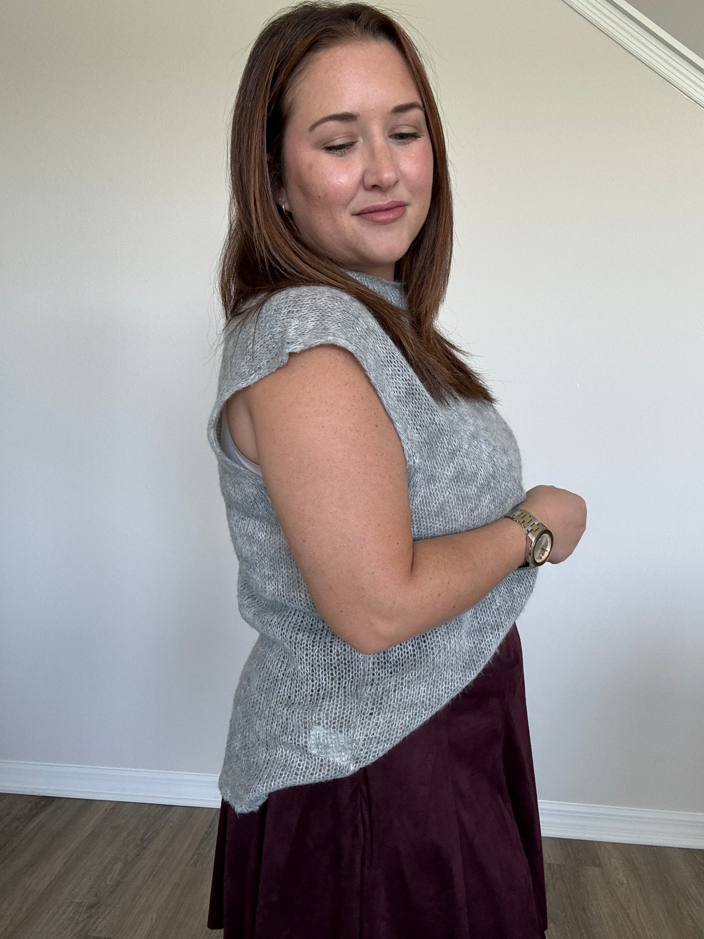 Luca Sleeveless Sweater Top