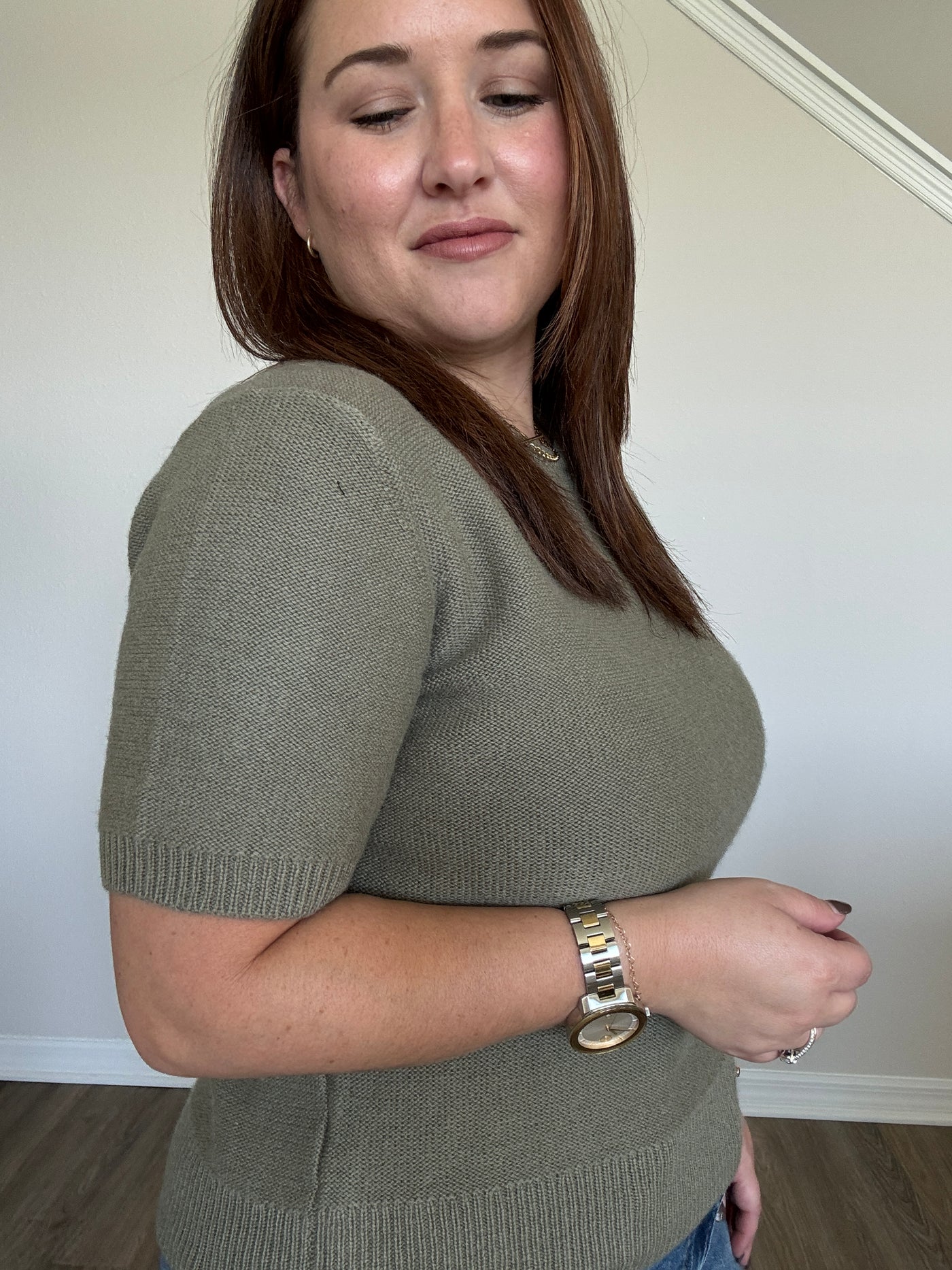 Faye Crew Neck Sweater Top