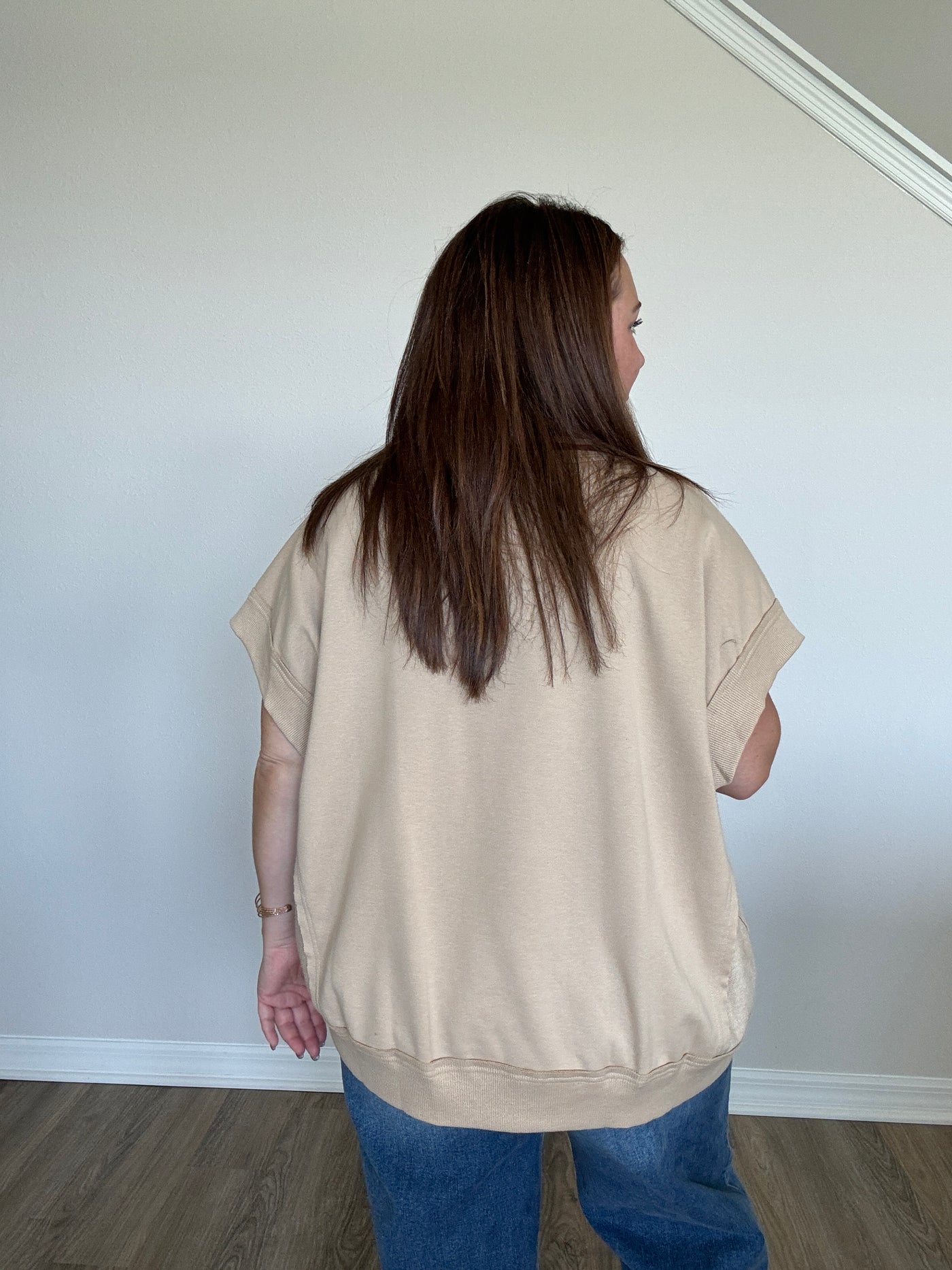 Nicole Oversized Button Down Vest