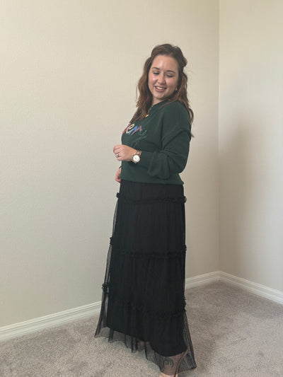 Merry Tinsel Graphic Sweater