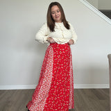 Melanie Floral Maxi Skirt