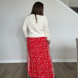 Melanie Floral Maxi Skirt