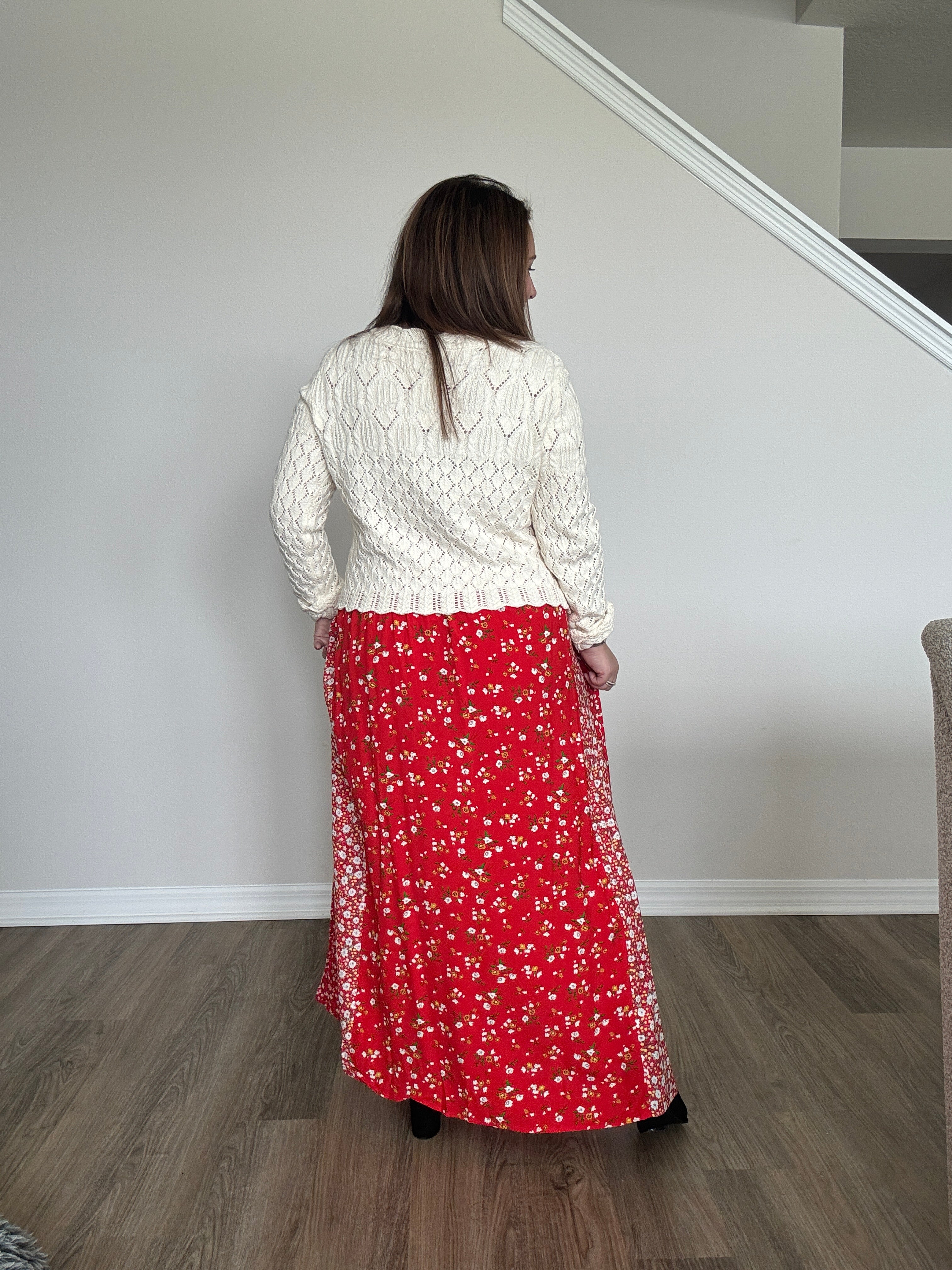 Melanie Floral Maxi Skirt
